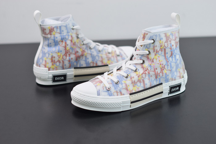DR B23 OBLIQUE HIGH TOP SNEAKER“CD Ghosting”
