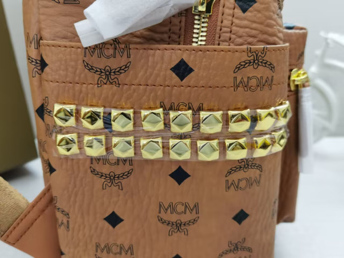 MCM backpack 13"W x 16"H x 5"D