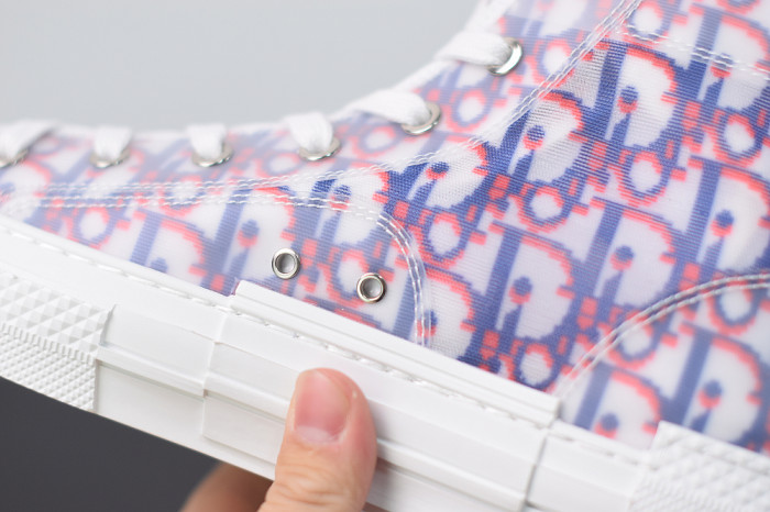 DR B23 OBLIQUE HIGH TOP SNEAKER“CD Ghosting”
