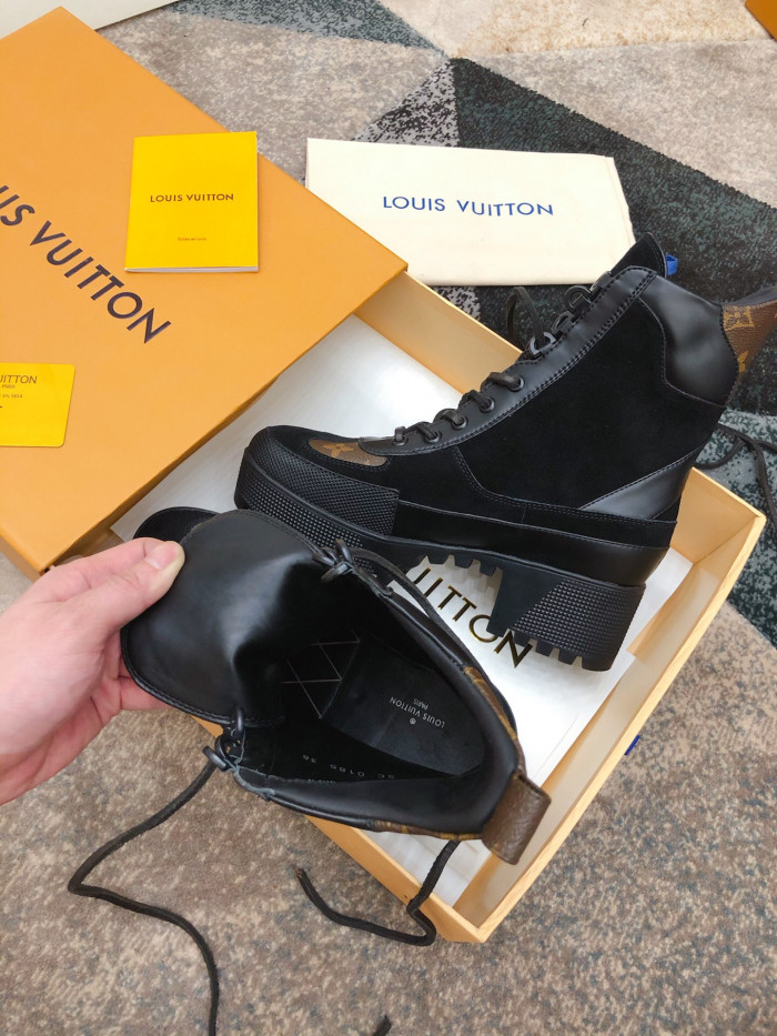 LOUS VUITO LAUREATE PLATFORM DESERT BOOT