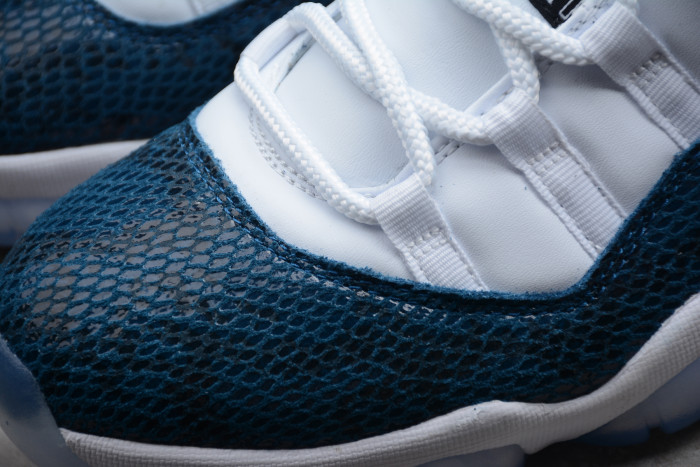 Air Jordan 11 Low “Navy Blue Snakeskin” CD6846-102