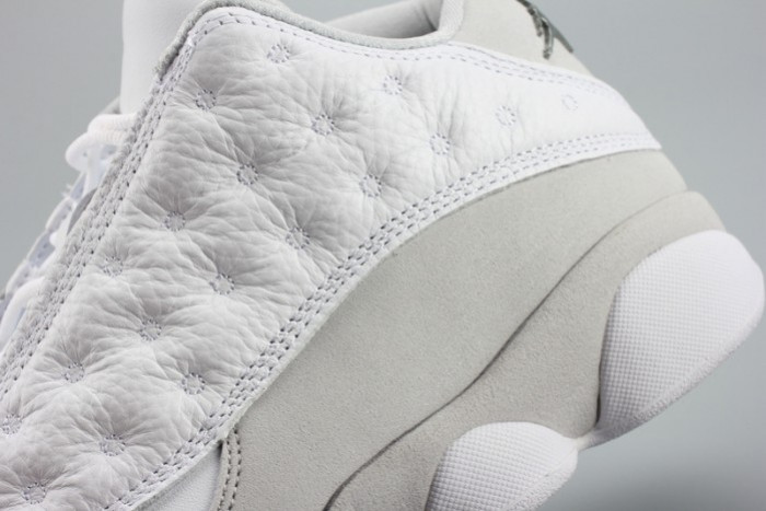 Air Jordan 13 Low“Pure Money” white mens 310810-100