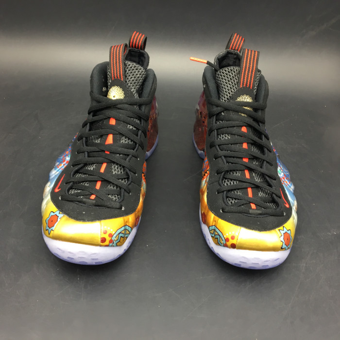 NIKE AIR FOAMPOSITE ONE LNY QS "LUNAR NEW YEAR 2018" AO7541-006