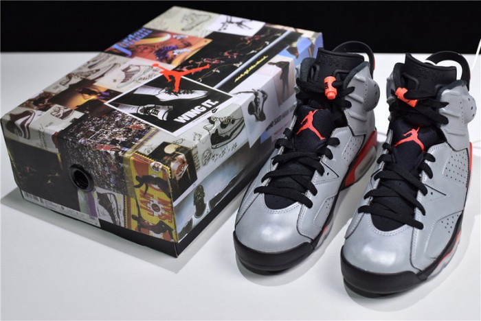 Air Jordan 6 JSP “3M Reflective Infrared” CI4072-001