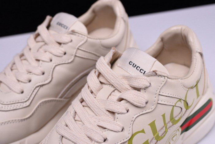 GUCC LOGO RHYTON VINTAGE TRAINER SNEAKER 500877 DRW00 9522